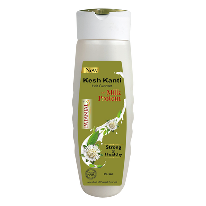 Patanjali Kesh Kanti Milk Protein Shampoo 180 ml