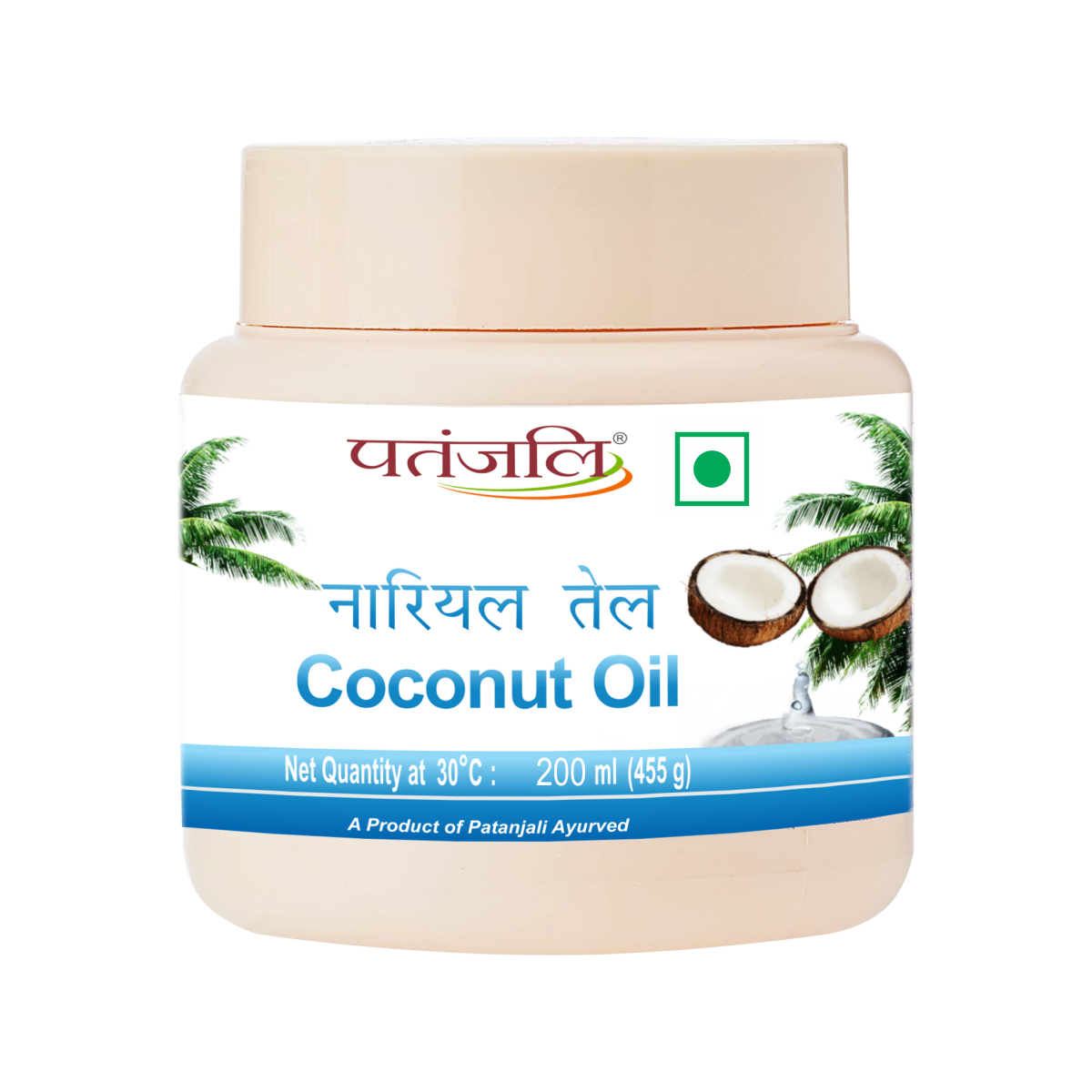 Patanjali Coconut Oil Jar