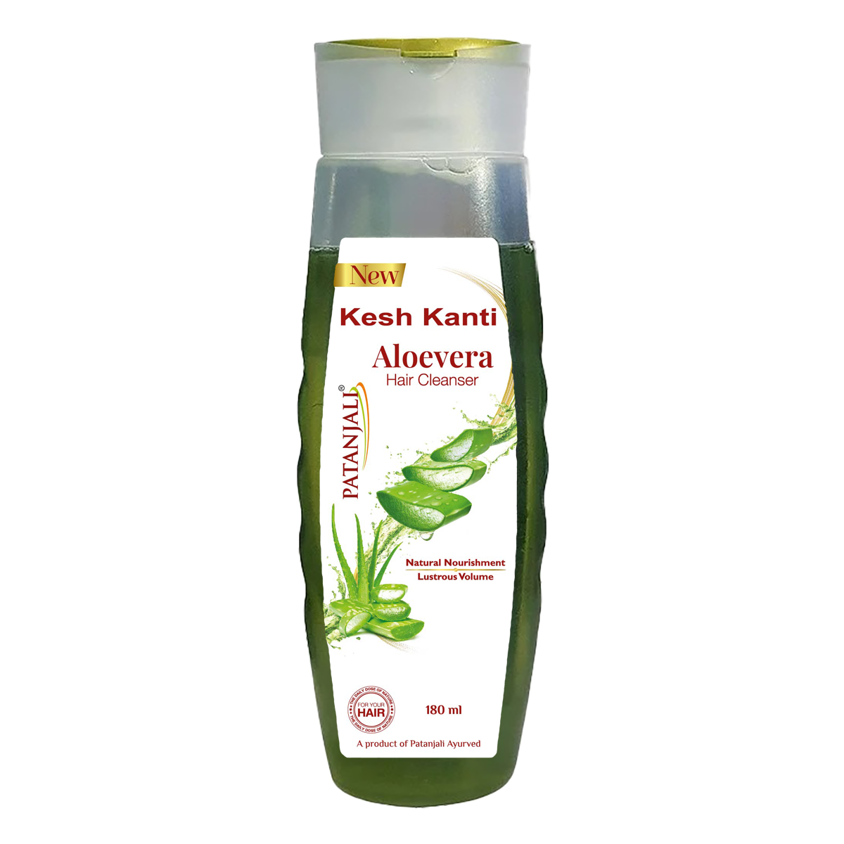 Patanjali Kesh Kanti Aloe Vera Hair Cleanser - 180 ml