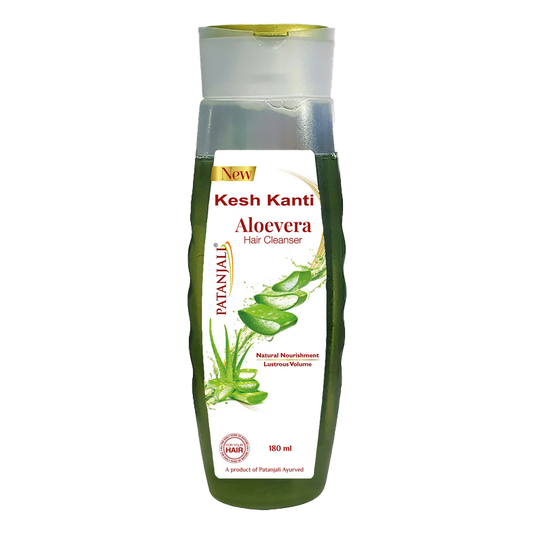 Patanjali Kesh Kanti Aloe Vera Hair Cleanser - 180 ml