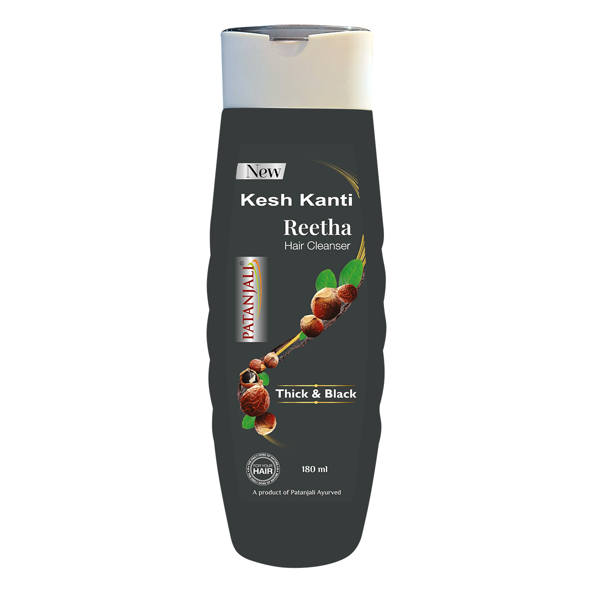 Patanjali Kesh Kanti Reetha Hair Cleanser 180 ml