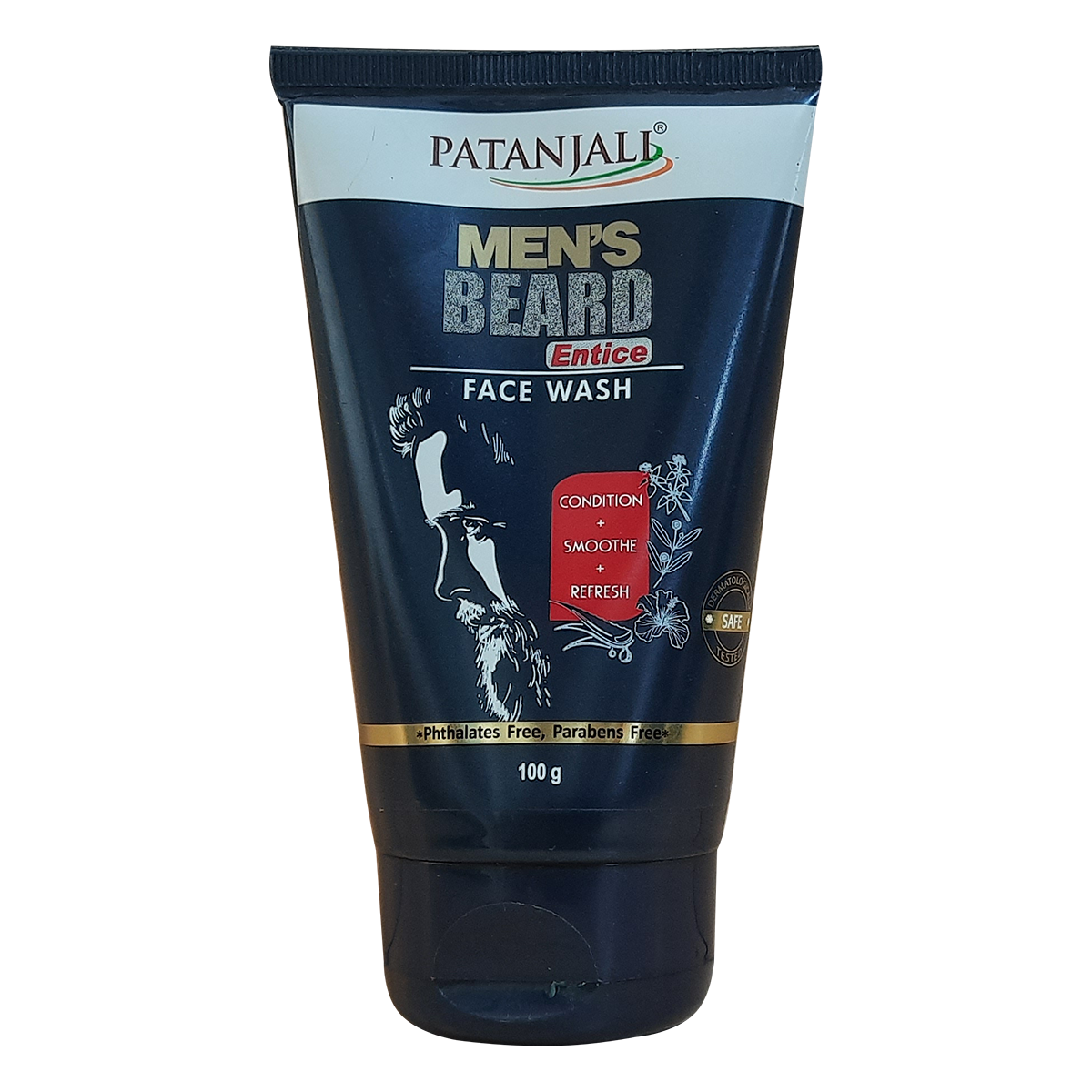 PATANJALI Men's Beard Entice Face Wash - 100gm