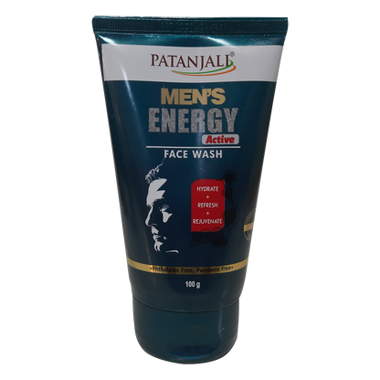 Men's Energy Active Face Wash - 100gm