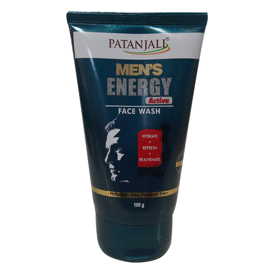 Men's Energy Active Face Wash - 100gm