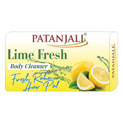 Patanjali Lime Fresh Body Cleanser - 75 gm