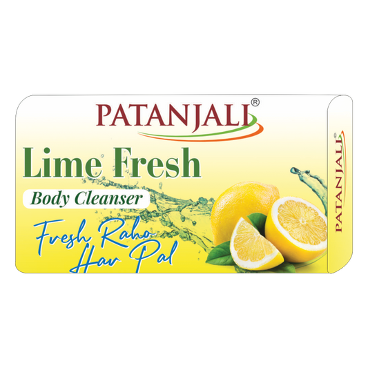 Patanjali Lime Fresh Body Cleanser - 75 gm