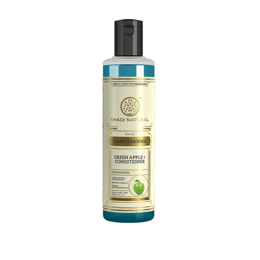 KHADI GREEN APPLE + CONDITIONER HAIR CLEANSER