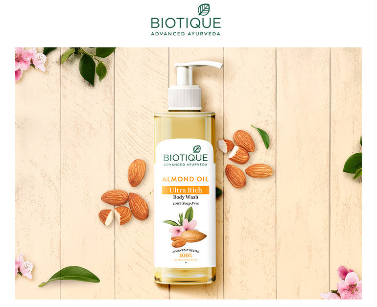 Biotique Almond Oil Body Wash 200ml