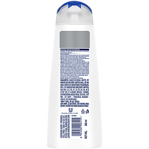 DOVE INTENSE REPAIR NOURISHING SHAMPOO