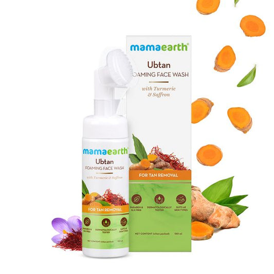 Mamaearth Ubtan Foaming Face Wash - 150ml