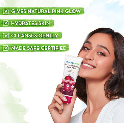 Mamaearth Beetroot Gentle Face Wash (100 ml)