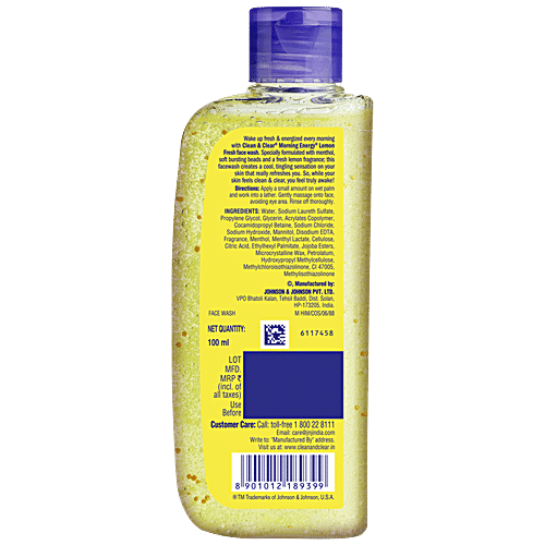 Clean & Clear Morning Energy Energizing Lemon Face Wash 100 ml