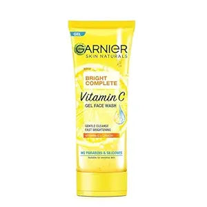 GARNIER SKIN NATURALS VITAMIN C GEL FACE WASH