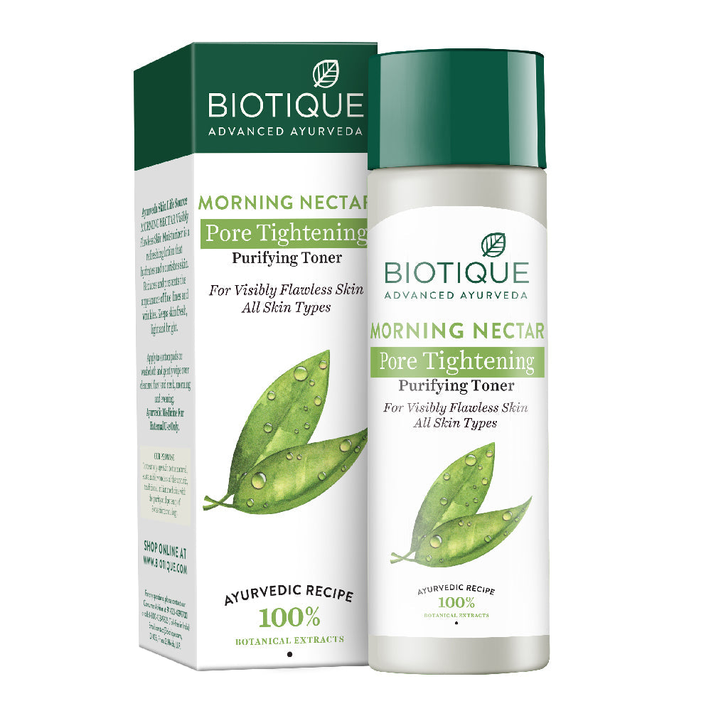 BIOTIQUE MORNING NECTAR PORE TIGHTENING PIRIFYING TONER 120 ML