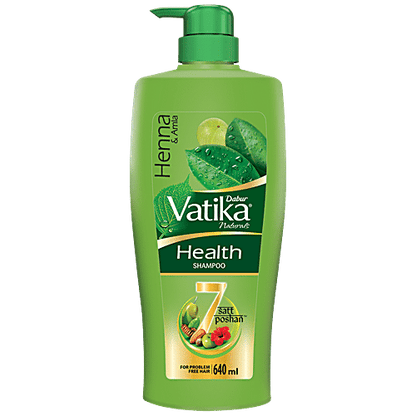 Dabur Vatika Naturals Health Shampoo 640 ml