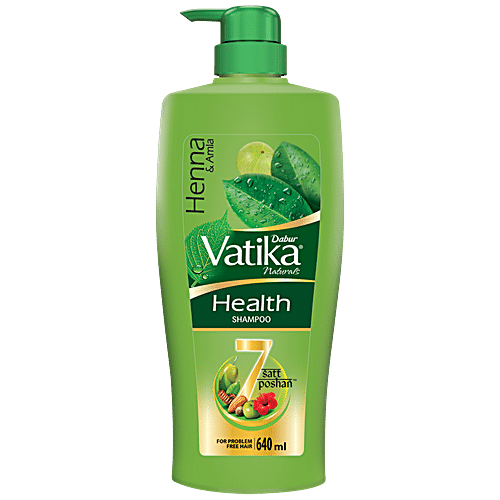 Dabur Vatika Naturals Health Shampoo 640 ml