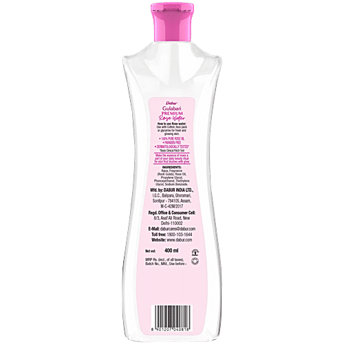 Dabur Gulabari Premium Rose Water/Face Toner - 400ml