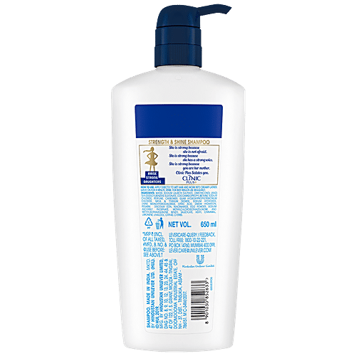 Clinic Plus Strength & Shine Shampoo with Egg Protein