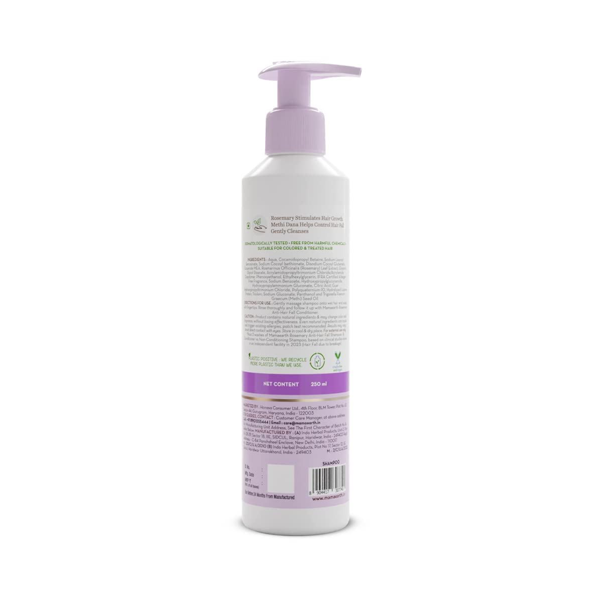 Mamaearth Rosemary Anti Hair Fall Shampoo - 250 ml