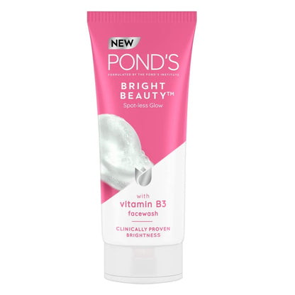 Ponds Bright Beauty Spot-Less Glow With Vitamin B3 Facewash - 50gm