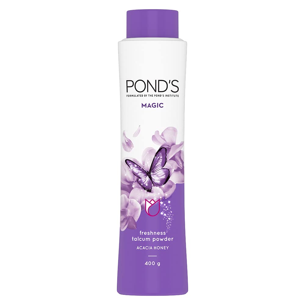 Pond's Magic Freshness Acacia Honey Talcum Powder