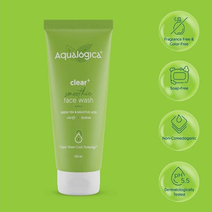 AQUA CLEAN FACE WASH GREEN TEA 100ML