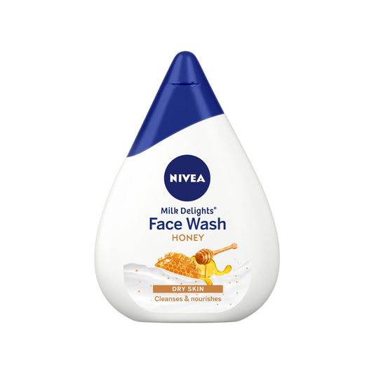 NIVEA Milk Delights Face Wash Moisturizing Honey For Dry Skin - 50ml