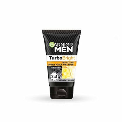 Garnier Men PowerWhite Anti-Pollution Double Action Face Wash