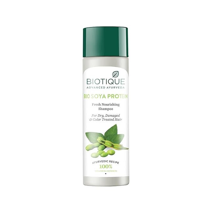 Biotique Bio Soya Protein Fresh Nourishing Shampoo, 120ml 