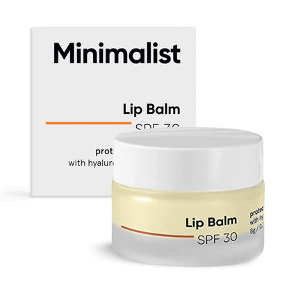 Minimalist Spf 30 Lip Balm With Ceramides & Hyaluronic Acid - 8gm