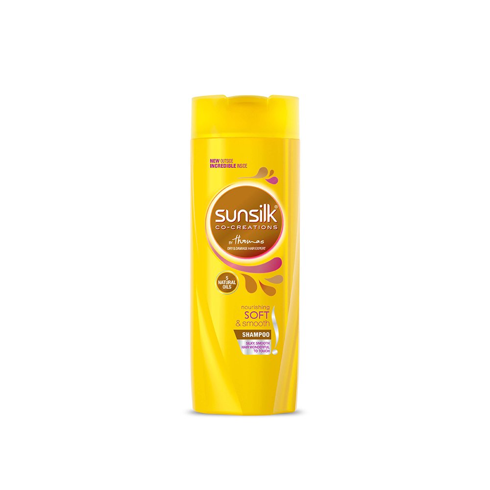 Sunsilk Co-Creations 5 Natural Oils Nourishing Soft & Smooth Shampoo - 80 ml