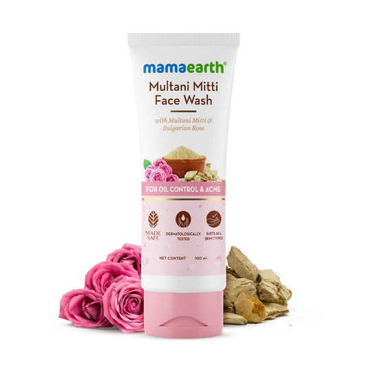 Mamaearth Multani Mitti Face Wash - 100ml