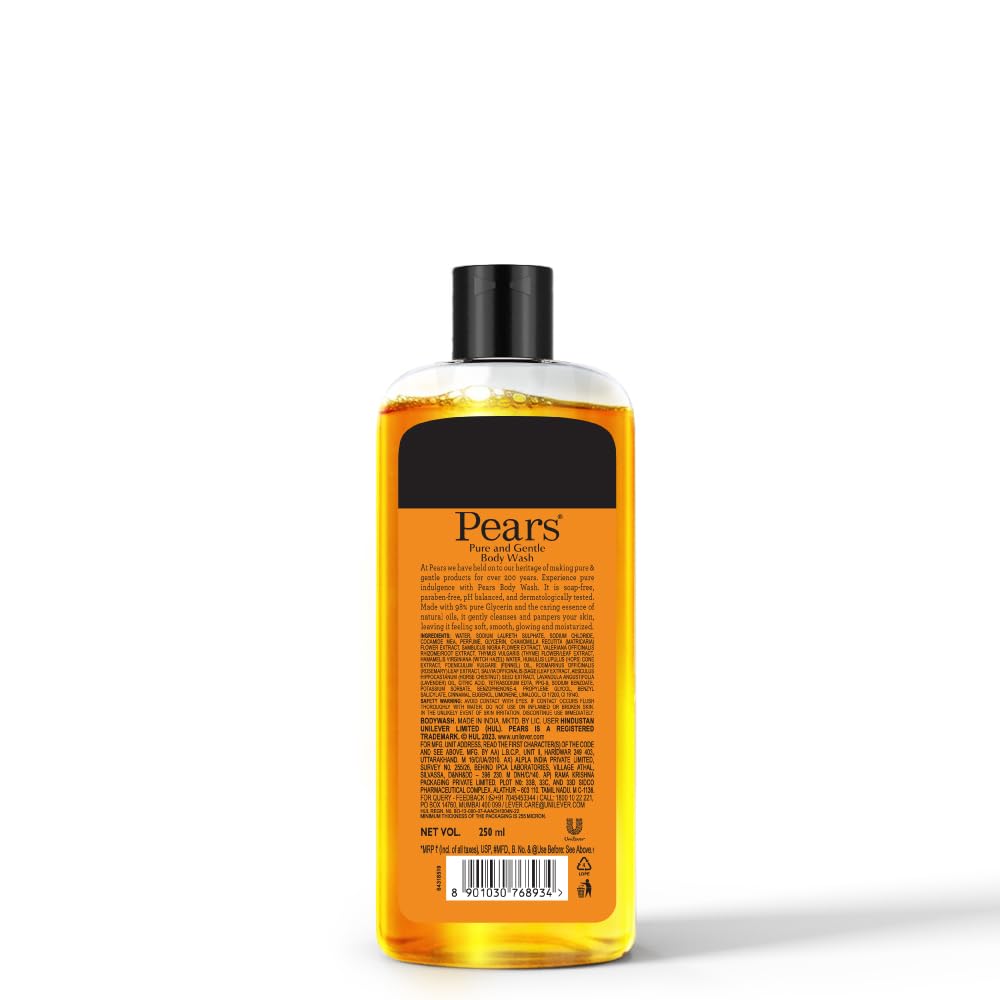 Pears Pure & Gentle Body Wash 250 ml