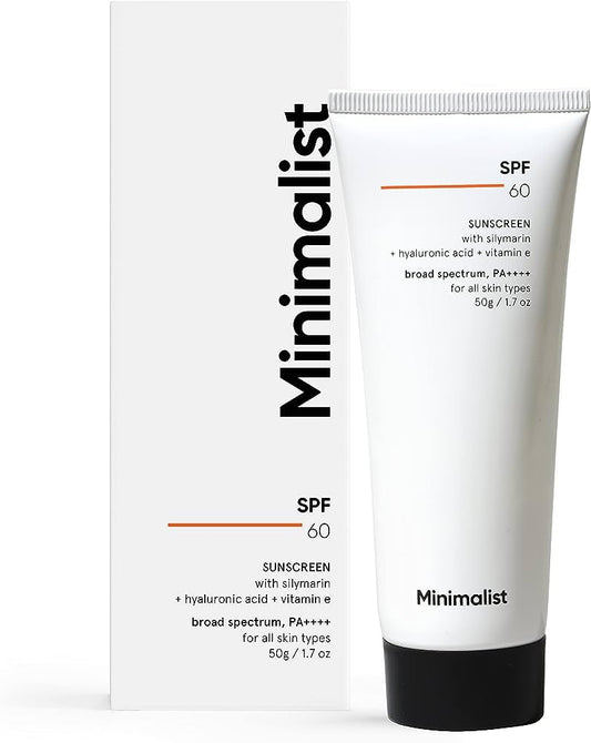 MINIMALIST spf 60 sunscreen - 50gm