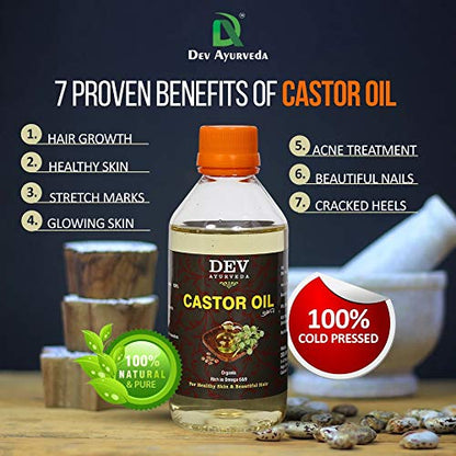 D Ayurveda Castor Oil 100ML