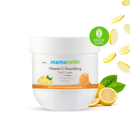 Mamaearth Vitamin C Nourishing Cold Cream - 200gm