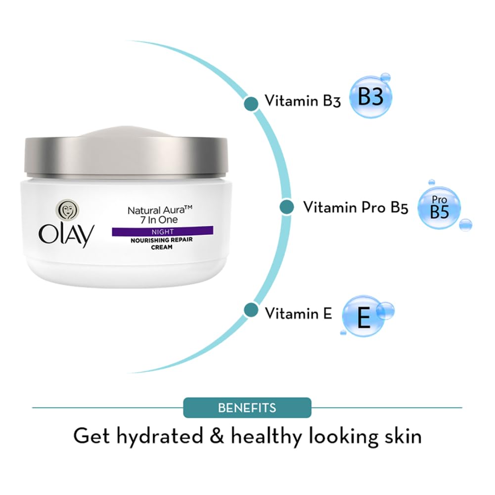 Olay Natural Aura Night Cream (50g)