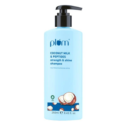 plum coconut strength and shine shampoo - 250ml