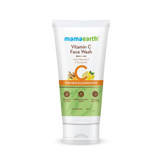 Mamaearth Vitamin C Face Wash 50ml