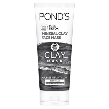 PONDS PURE DETOX MINERAL CLAY FACE MASK 90G