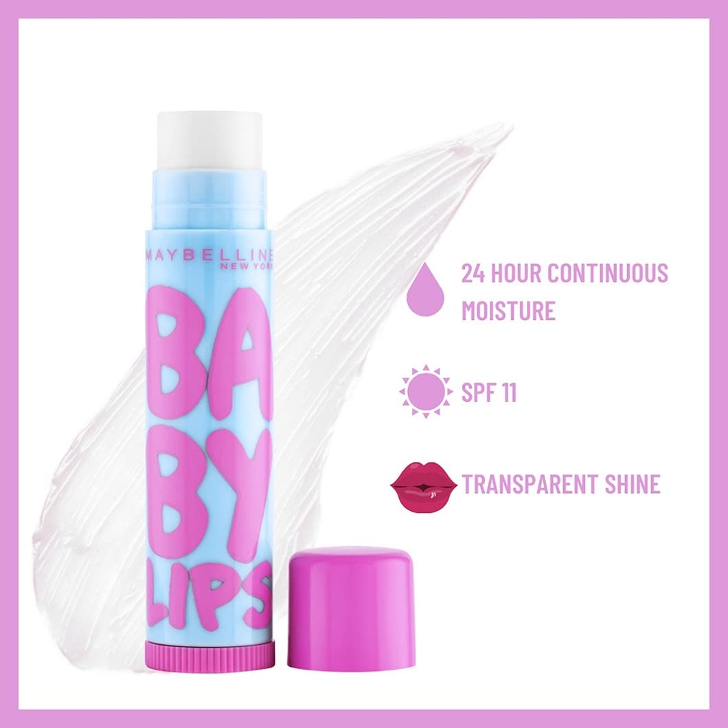 MAYBELLINE Baby Lip Balm,Anti Oxidant, Berry, 4gm