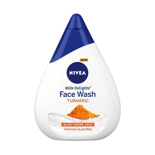 Nivea Turmeric Milk Delights Face Wash (Acne-Prone Skin) (Cleanses & Purifies)