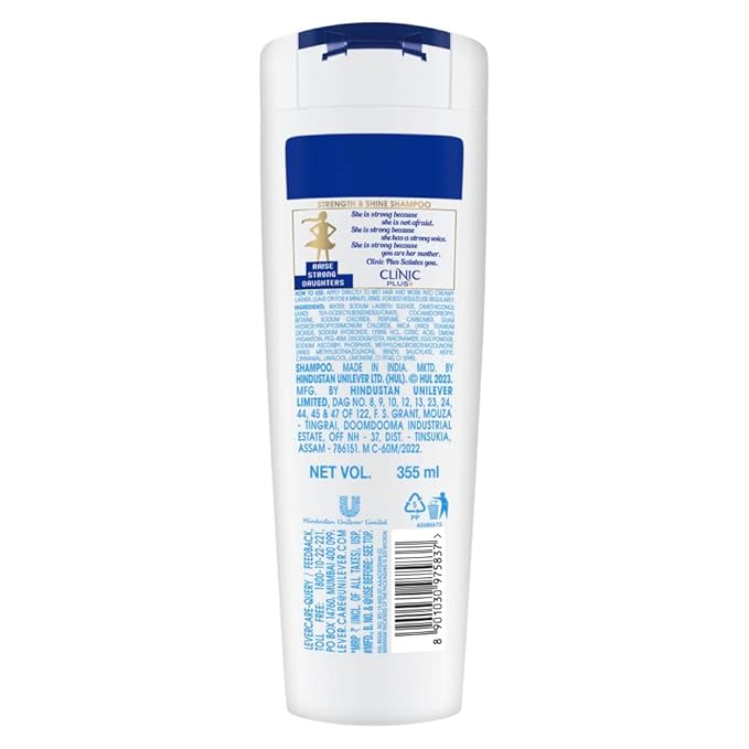 Clinic Plus Strength & Shine Shampoo with Egg Protein