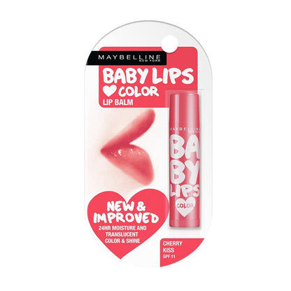 Maybelline New York Lip Balm - Cherry Kiss, 4g