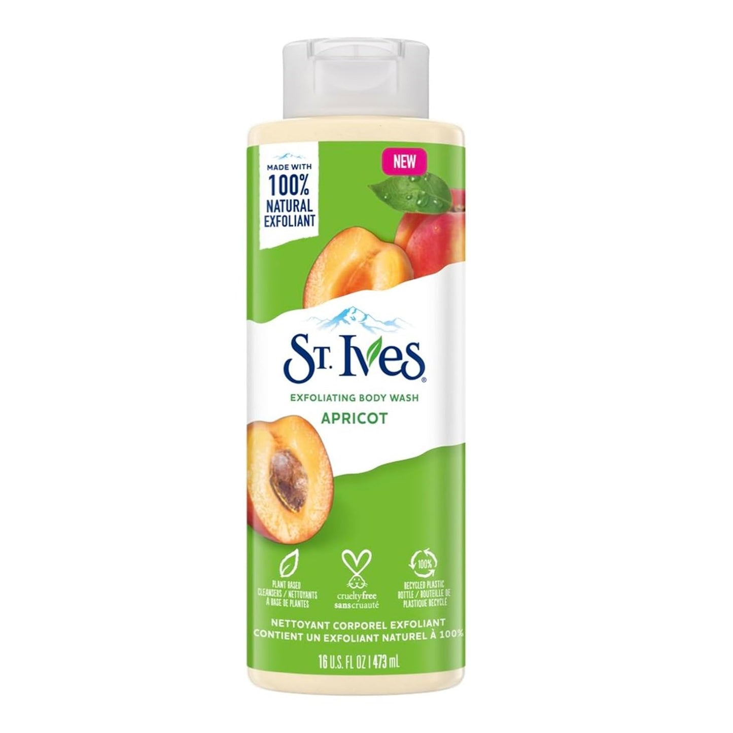 St. Ives Exfoliating Apricot Body Wash - 473 ml