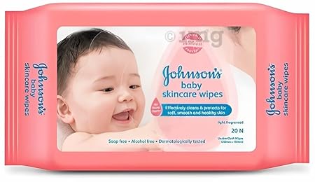 JOHNSONS BABY WIPES 20N