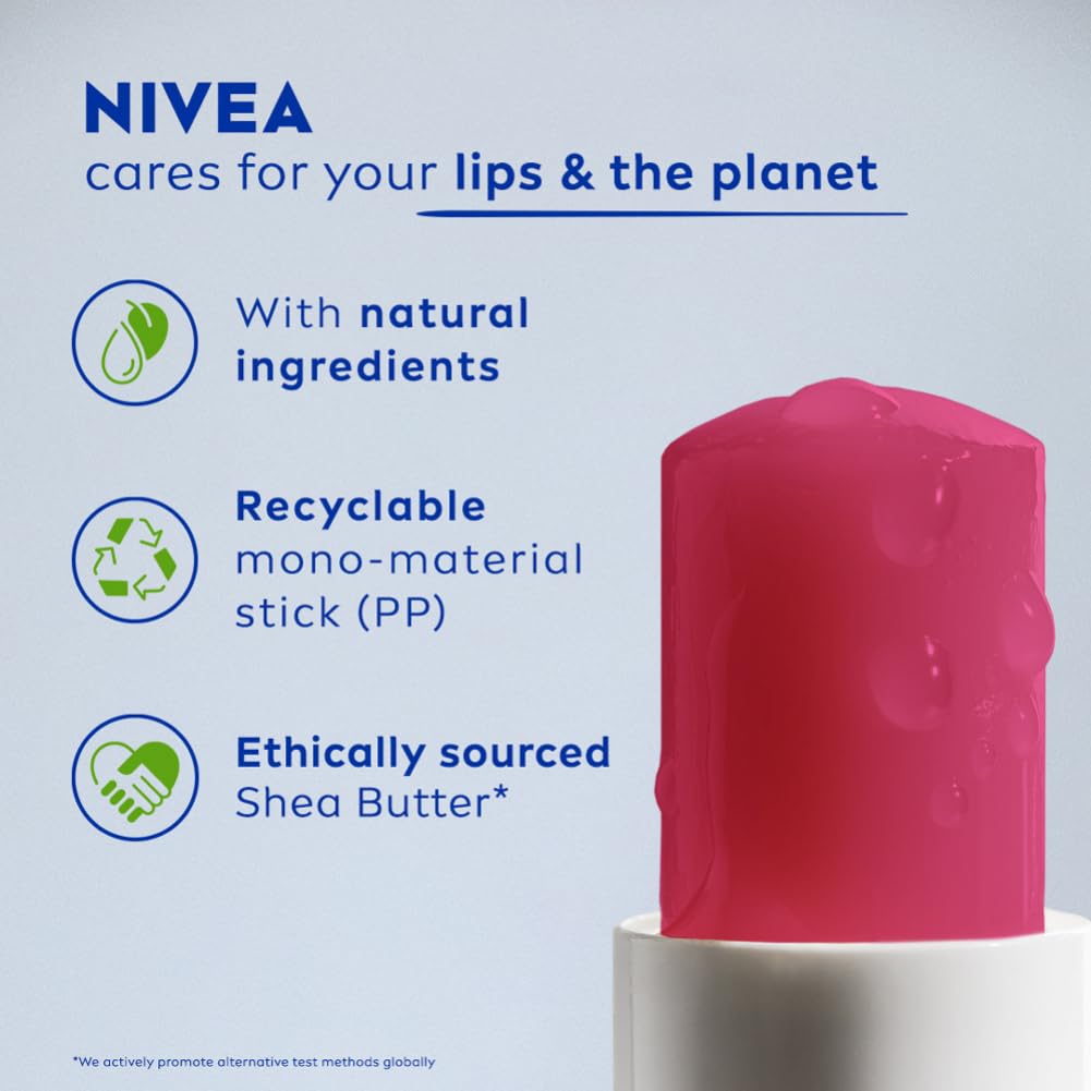 NIVEA Shine Lip Balm - 4.8g