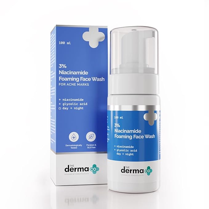 DERMA NIACINAMIDE FOAMING DAILY FACE WASH 100ML