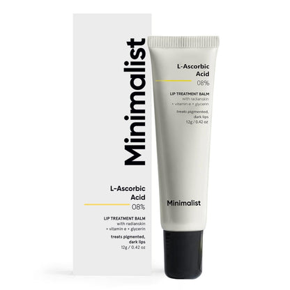 Minimalist 8% L-Ascorbic Acid Lip Treatment Balm - 12gm