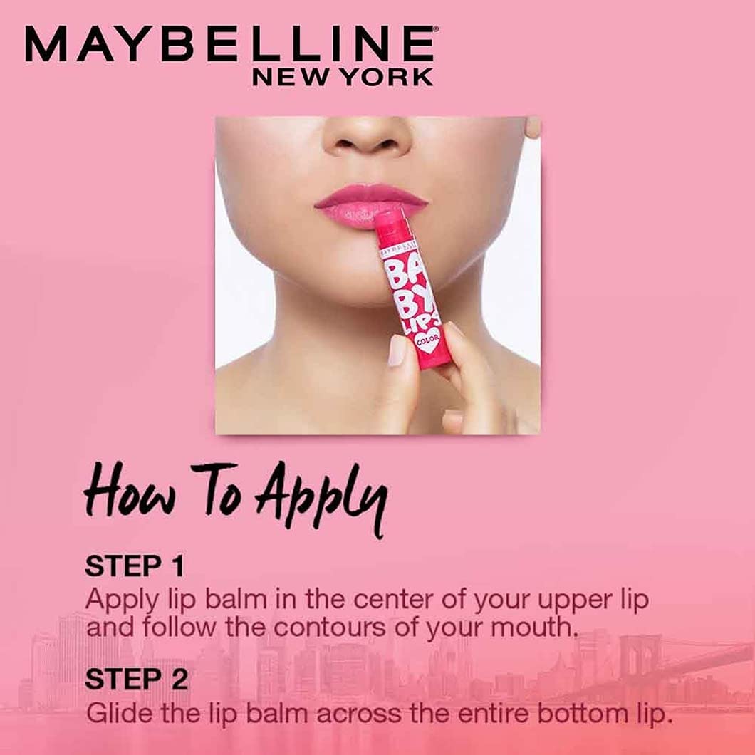 MAYBELLINE Baby Lips Balm Pink Lolita - 4gm